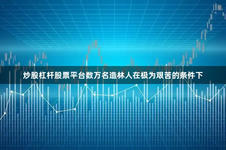 炒股杠杆股票平台数万名造林人在极为艰苦的条件下