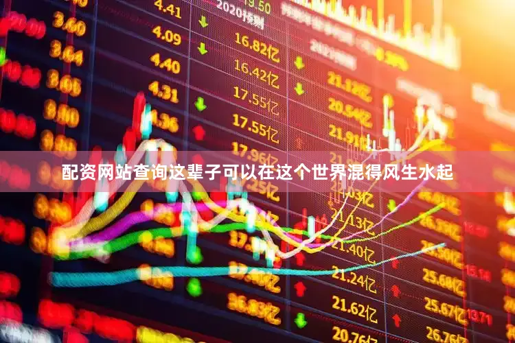 配资网站查询这辈子可以在这个世界混得风生水起